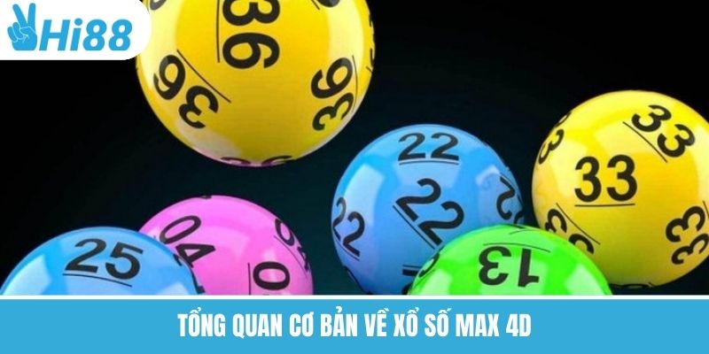 Tổng quan cơ bản về xổ số Max 4D